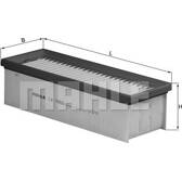 Luftfilter KNECHT - LX 1953