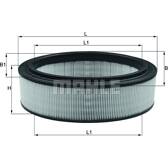 Luftfilter KNECHT - LX 2844