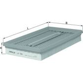 Luftfilter KNECHT - LX 350