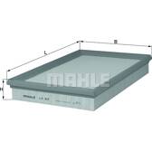 Luftfilter KNECHT - LX 63