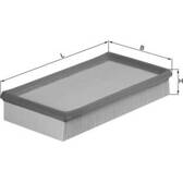 Luftfilter KNECHT - LX 993
