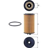 Oil Filter KNECHT - OX 978D