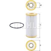 Ölfilter KNECHT - OX 1217D