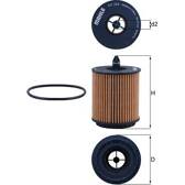 Oliefilter KNECHT - OX 258D