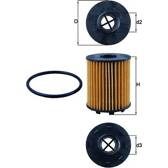 Oliefilter KNECHT - OX 371D