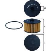 Oliefilter KNECHT - OX 968D