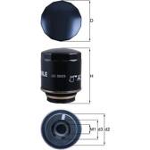 Oljefilter KNECHT - OC 593/3