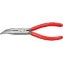Pince demi-ronde avec tranchant coudée polie gainée PVC 160mm KNIPEX - 25 21 160