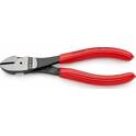 Pince coupante de côté à forte démultiplication polie gainée PVC 160mm KNIPEX - 74 01 160