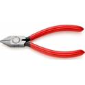 Pince coupante de côté pour électromécanicien polie gainée PVC 125mm KNIPEX - 76 81 125