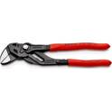 Pince clé polie gainée PVC 180mm KNIPEX - 86 01 180