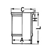 Cilindervoering KOLBENSCHMIDT - 88524110