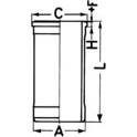 Cilindervoering KOLBENSCHMIDT - 88891150