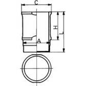 Cilindervoering KOLBENSCHMIDT - 89060110