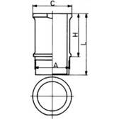 Cylinder Sleeve KOLBENSCHMIDT - 89584110