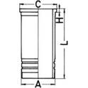 Cylinder Sleeve KOLBENSCHMIDT - 89915110