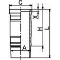 Cylinder Sleeve KOLBENSCHMIDT - 89916110