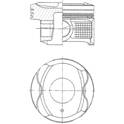 Êmbolo KOLBENSCHMIDT - 41250600