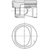 Êmbolo KOLBENSCHMIDT - 41754600