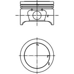 Piston KOLBENSCHMIDT - 40161610