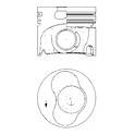 Piston KOLBENSCHMIDT - 41093600