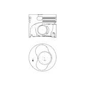 Piston KOLBENSCHMIDT - 41094600