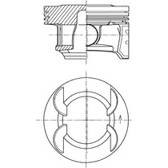 Piston KOLBENSCHMIDT - 41492620