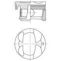Piston KOLBENSCHMIDT - 41705610