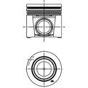 Piston KOLBENSCHMIDT - 41706600
