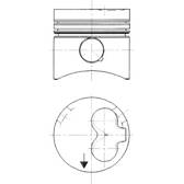 Piston KOLBENSCHMIDT - 90732620