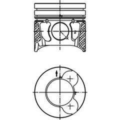 Piston KOLBENSCHMIDT - 99700610