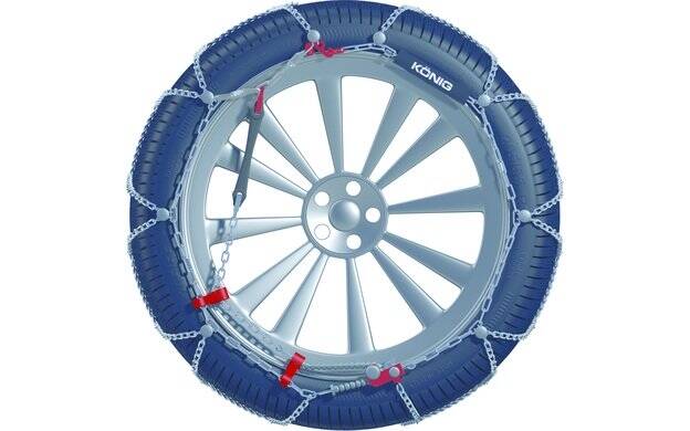 2 Snow Chains KONIG K-SLIM 090