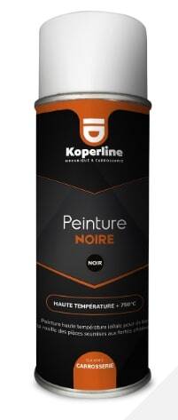 High temperature black paint 400 ml