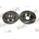 Front brake disc KRAFT AUTOMOTIVE - 6042200