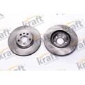 Front brake disc KRAFT AUTOMOTIVE - 6043200