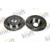 Front brake disc KRAFT AUTOMOTIVE - 6045030