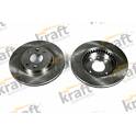 Front brake disc KRAFT AUTOMOTIVE - 6045070
