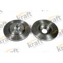 Front brake disc KRAFT AUTOMOTIVE - 6045105