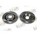 Front brake disc KRAFT AUTOMOTIVE - 6045920