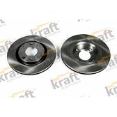 Front brake disc KRAFT AUTOMOTIVE - 6045990