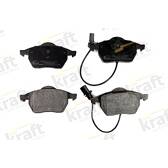 Front brake pad set (4 pcs) KRAFT AUTOMOTIVE - 6000075