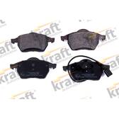 Front brake pad set (4 pcs) KRAFT AUTOMOTIVE - 6000325