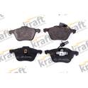 Front brake pad set (4 pcs) KRAFT AUTOMOTIVE - 6000327