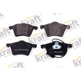Front brake pad set (4 pcs) KRAFT AUTOMOTIVE - 6000328