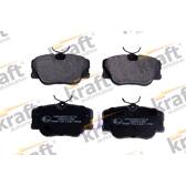 Front brake pad set (4 pcs) KRAFT AUTOMOTIVE - 6001010