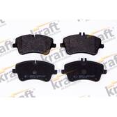 Front brake pad set (4 pcs) KRAFT AUTOMOTIVE - 6001310