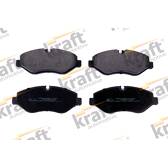 Front brake pad set (4 pcs) KRAFT AUTOMOTIVE - 6001400