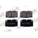 Front brake pad set (4 pcs) KRAFT AUTOMOTIVE - 6001500