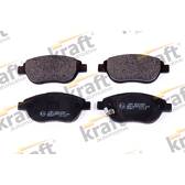 Front brake pad set (4 pcs) KRAFT AUTOMOTIVE - 6001699