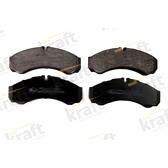 Front brake pad set (4 pcs) KRAFT AUTOMOTIVE - 6003490